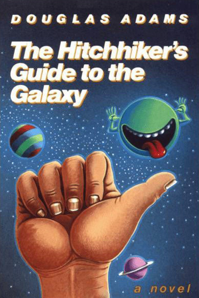 File:The Hitchhiker's Guide to the Galaxy book cover.jpg