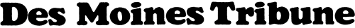 File:Des Moines Tribune logo.png