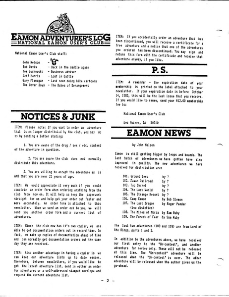 File:Eamon Adventurer's Log, August 1985.pdf