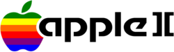 The Apple II logo.