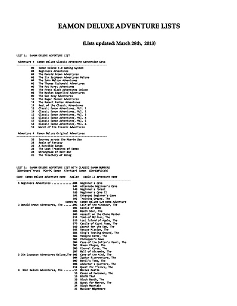 File:Eamon Deluxe Adventure Lists.pdf