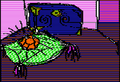 Room 17: Room with chest, pillow, and gem